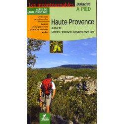Carte randonnée HAUTE PROVENCE AUTOUR DE SISTERON, FORCALQUIER MANOSQUE, MOUSTIERS