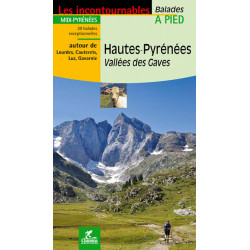 Carte randonnée HAUTES PYRENEES VALLEES DES GAVES