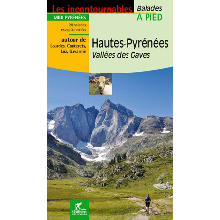 Carte randonnée HAUTES PYRENEES VALLEES DES GAVES