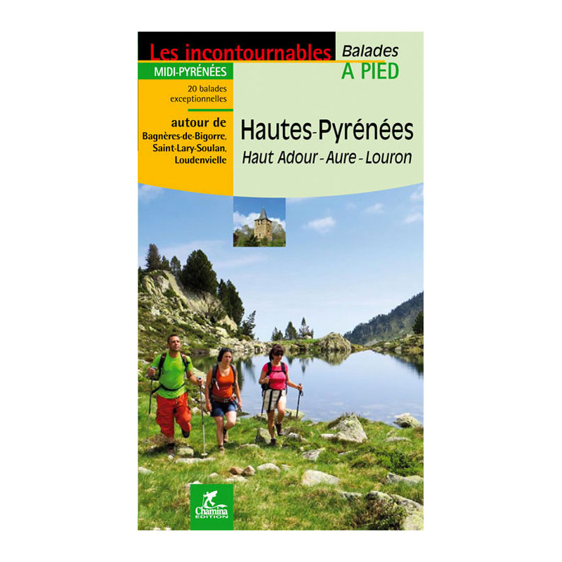 Carte randonnée HAUTES-PYRENEES HAUT ADOUR AURE LOURON