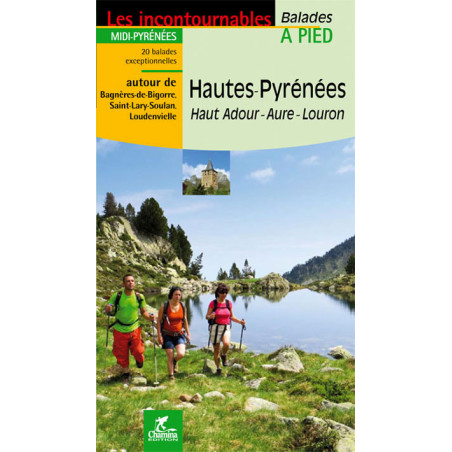 Carte randonnée HAUTES-PYRENEES HAUT ADOUR AURE LOURON