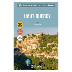 Carte randonnée HAUT-QUERCY