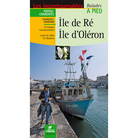 Carte randonnée ILE DE RE ILE D'OLERON BALADES A PIED