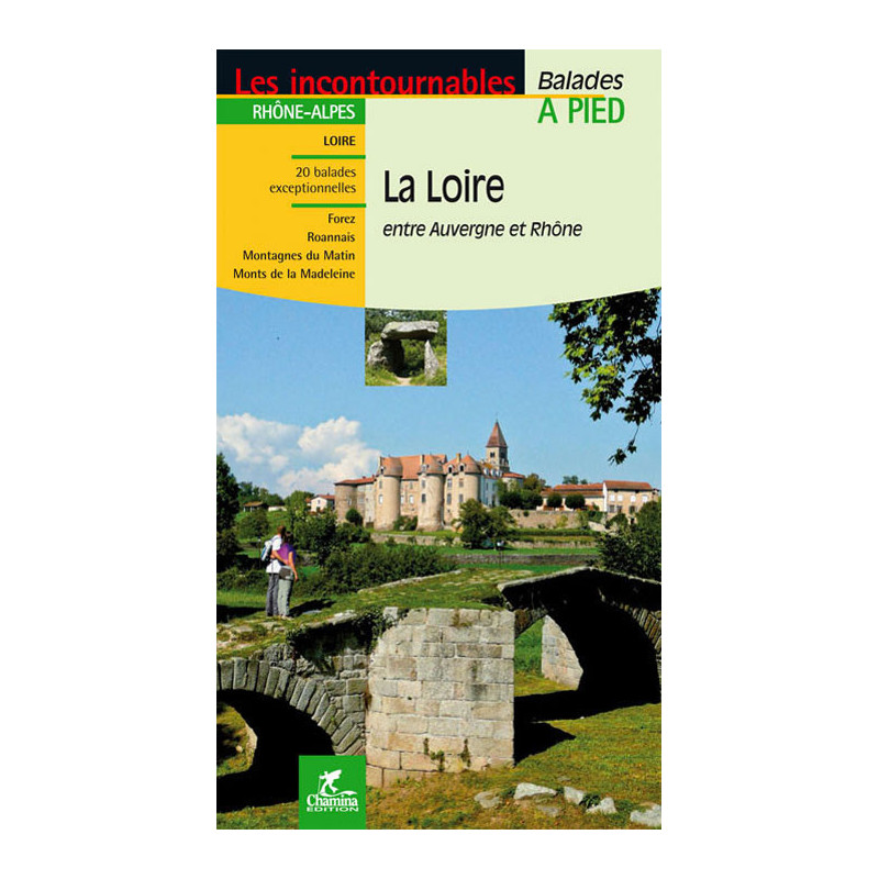 Carte randonnée LA LOIRE ENTRE AUVERGNE ET RHONE