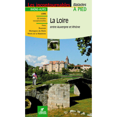 Carte randonnée LA LOIRE ENTRE AUVERGNE ET RHONE