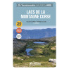 Carte randonnée LACS DE LA MONTAGNE CORSE