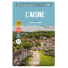 Carte randonnée L'AISNE - HAUTS-DE-FRANCE BALADES A PIED