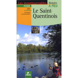 Carte randonnée LE SAINT QUENTINOIS BALADES A PIED