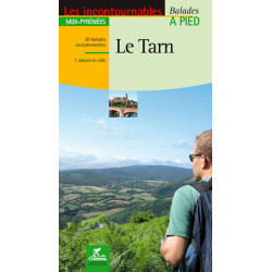Carte randonnée LE TARN BALADES A PIED