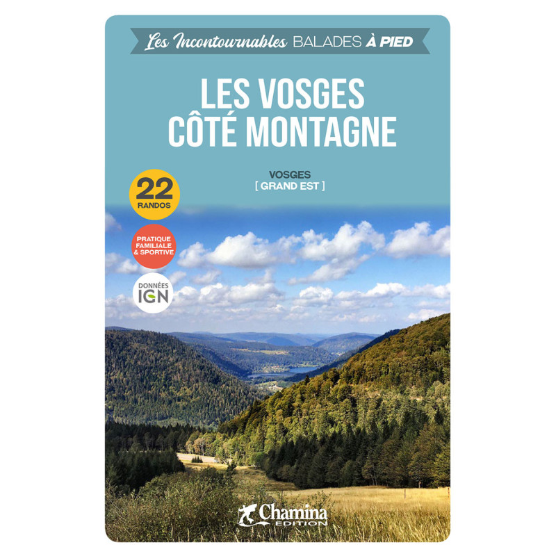 Carte randonnée LES VOSGES CÔTÉ MONTAGNE Carte randonnée LES VOSGES CÔTÉ MONTAGNE