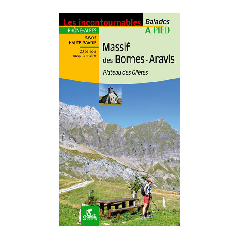 Carte randonnée MASSIF BORNES-ARAVIS PLATEAU DES GLIERES