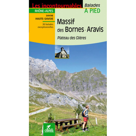 Carte randonnée MASSIF BORNES-ARAVIS PLATEAU DES GLIERES