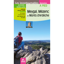 Carte randonnée MEYGAL MEZENC ET MONTS D'ARDECHE