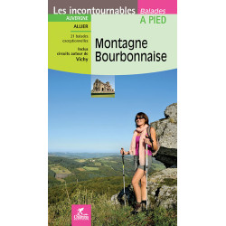 Carte randonnée MONTAGNE BOURBONNAISE