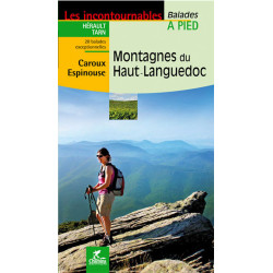 Carte randonnée MONTAGNES DU HAUT LANGUEDOC CAROUS ESPINOUSE