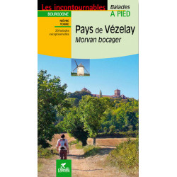 Carte randonnée PAYS DE VEZELAY - MORVAN BOCAGER