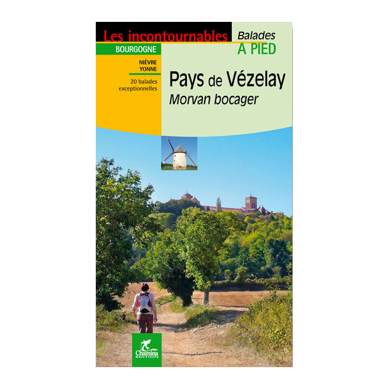 Carte randonnée PAYS DE VEZELAY - MORVAN BOCAGER