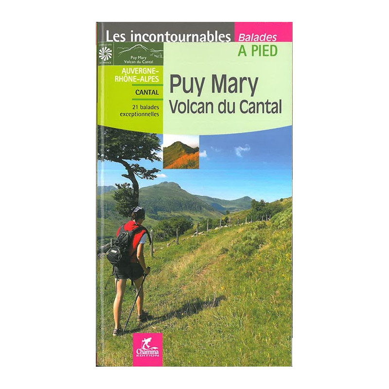 Carte randonnée PUY MARY VOLCAN DU CANTAL A PIED Carte randonnée PUY MARY VOLCAN DU CANTAL A PIED
