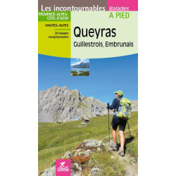 Carte randonnée QUEYRAS - GUILLESTROIS - EMBRUNAIS