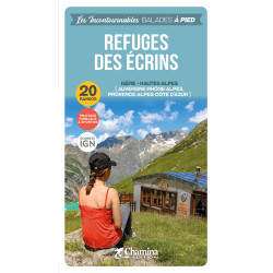 Carte randonnée REFUGES DES ÉCRINS