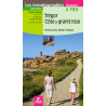 Carte randonnée TREGOR COTE DE GRANIT ROSE