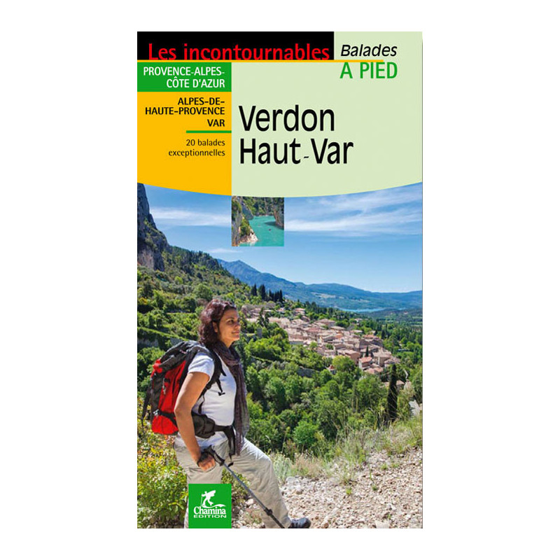 Carte randonnée VERDON HAUT-VAR