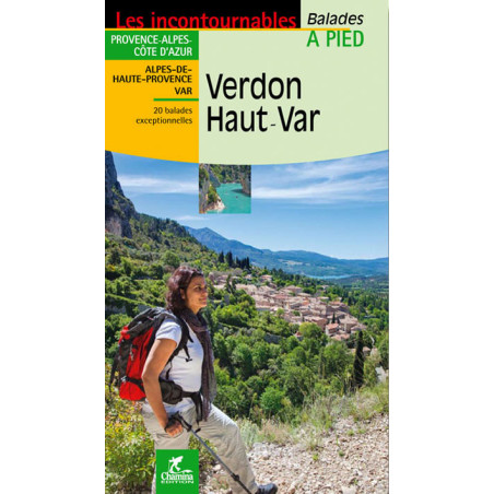 Carte randonnée VERDON HAUT-VAR