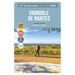 Carte randonnée VIGNOBLE DE NANTES BALADES A PIED