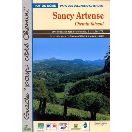 Carte randonnée SANCY ARTENSE - CHEMIN FAISANT