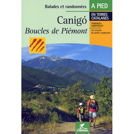Carte randonnée CANIGO BOUCLES DE PIEMONT BALADES ET RANDO A PIED