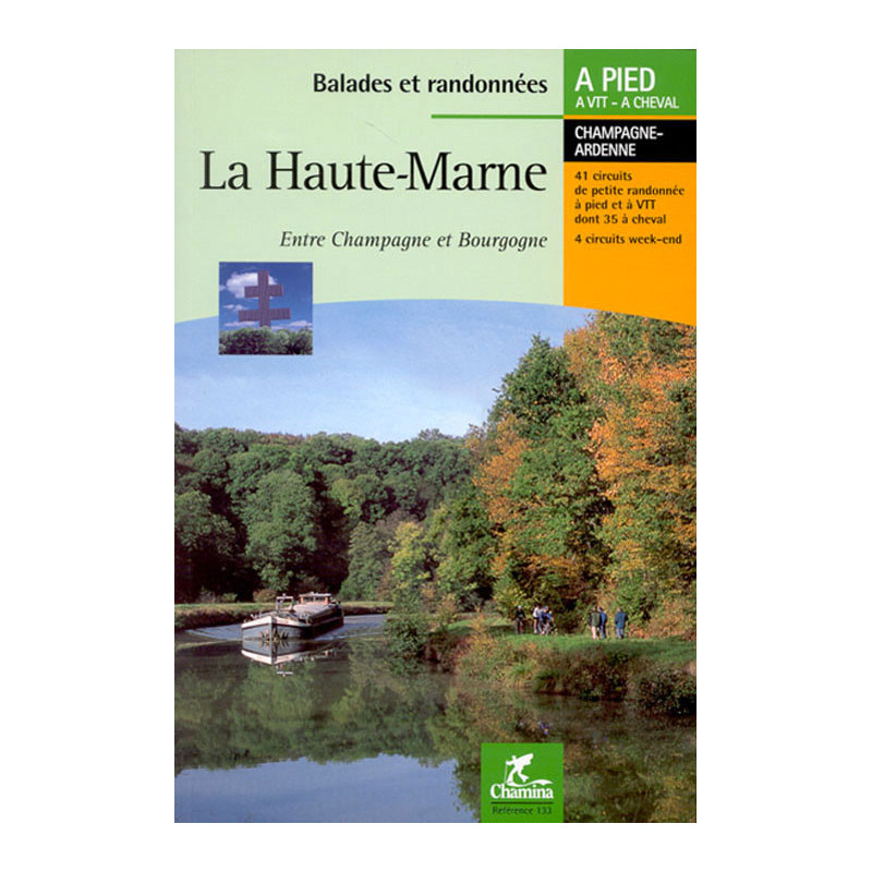 Carte randonnée LA HAUTE MARNE BALADES RANDO PIED VTT CHEVAL