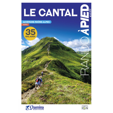 Carte randonnée LE CANTAL