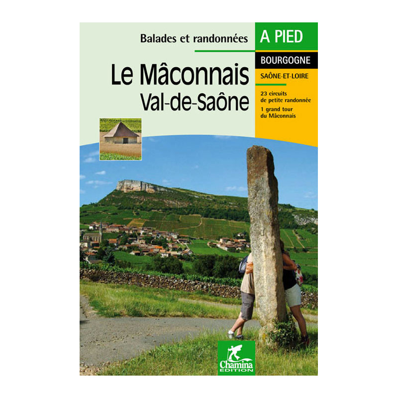 Carte randonnée LE MACONNAIS VAL-DE-SAONE