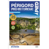 Carte randonnée PERIGORD PREHISTORIQUE RANDO A PIED