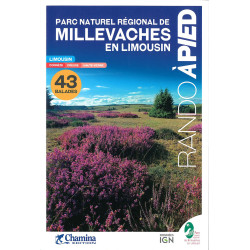 Carte randonnée PNR DE MILLEVACHES