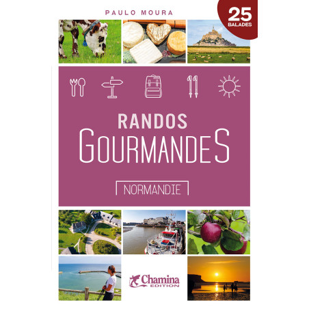 Carte randonnée RANDOS GOURMANDES NORMANDIE
