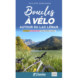 Carte randonnée BOUCLES A VELO - AUTOUR DU LAC LEMAN