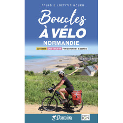 Carte randonnée BOUCLES A VELO - NORMANDIE