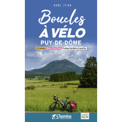 Carte randonnée BOUCLES A VELO - PUY-DE-DOME