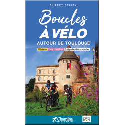 Carte randonnée BOUCLES A VELO AUTOUR DE TOULOUSE