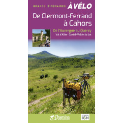 Carte randonnée DE CLERMONT-FERRAND A CAHORS A