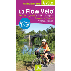 Carte randonnée LA FLOW VÉLO DU PÉRIGORD À L'ATLANTIQUE