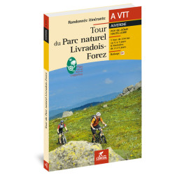 Carte randonnée TOUR DU PARC NAT. LIVRADOIS FOREZ VTT
