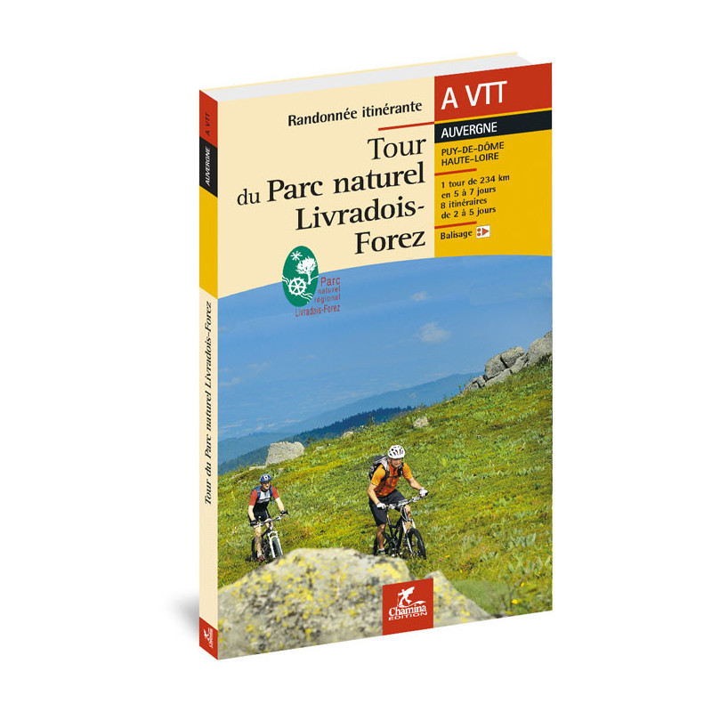 Carte randonnée TOUR DU PARC NAT. LIVRADOIS FOREZ VTT Carte randonnée TOUR DU PARC NAT. LIVRADOIS FOREZ VTT
