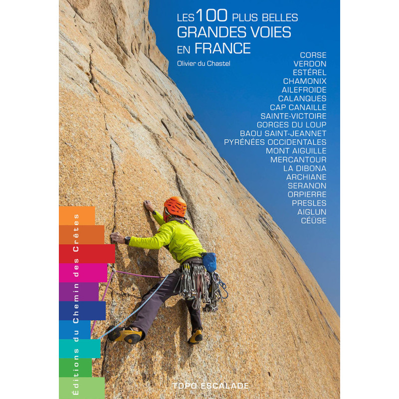 Carte randonnée LES 100 PLUS BELLES GRANDES VOIES EN FRANCE