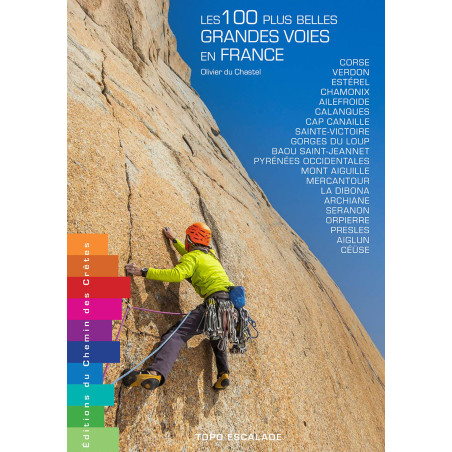 Carte randonnée LES 100 PLUS BELLES GRANDES VOIES EN FRANCE