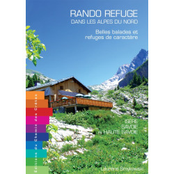 Carte randonnée RANDO REFUGE DANS LES ALPES DU NORD