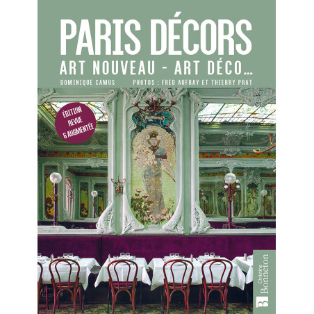 Carte randonnée PARIS DECORS ART NOUVEAU, ART DECO