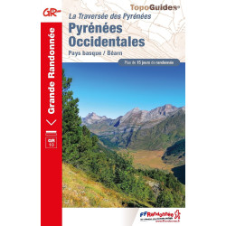 Carte randonnée GR10 PYRÉNÉES OCCIDENTALES 1086