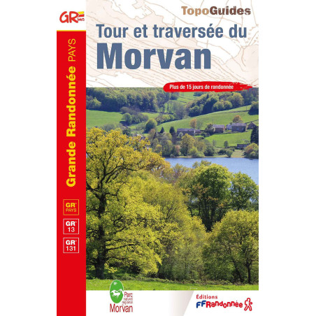 Carte randonnée GR13/GR131/GRP TRAVERSÉE DU MORVAN  111